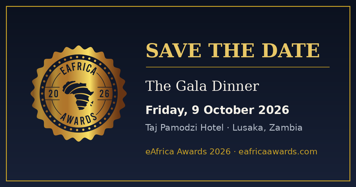 Gala save the date card